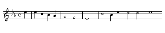 God rest you merry Gentlemen - staff notation