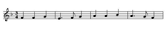 God Save the King - staff notation