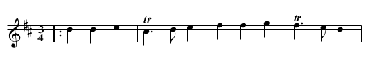 God Save the King - staff notation
