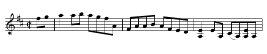 Going back to Kentucky - staff notation