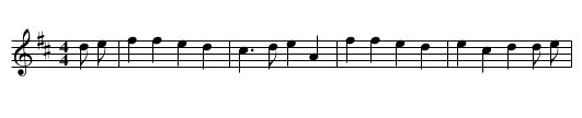 Gold for the Mahieus - staff notation