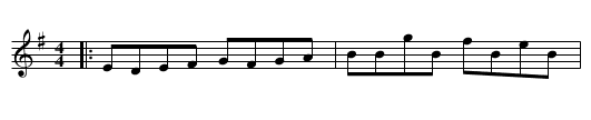 Golden Keyboard - staff notation