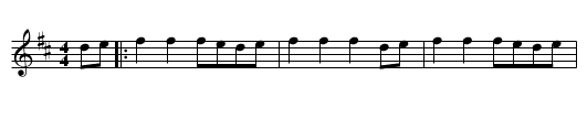 Golden Slippers - staff notation