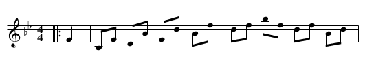 Golden Tresses - staff notation