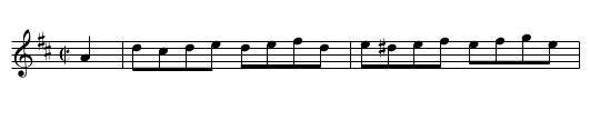 Golden Wreath - staff notation