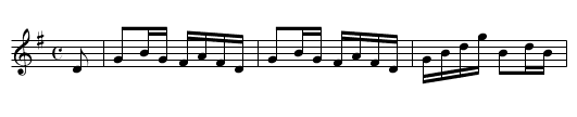 Good Girl - staff notation