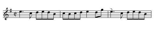 Good Morning, Nightcap - staff notation