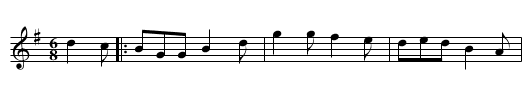 Good Morning, You Would Like Some Tea - staff notation