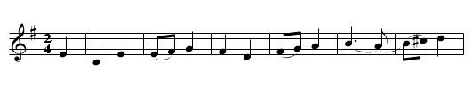 Good Old Way, The  - staff notation