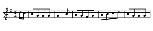 Good Queen Bess. TJD.10 - staff notation