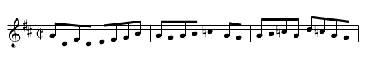 Gooseberry Bush, The - staff notation