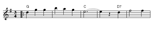 Goralu Czy Ci Nie Zal - staff notation