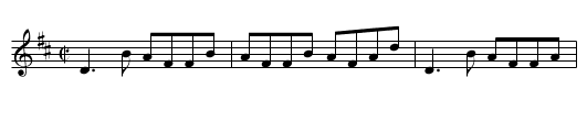 Gordins Country Dance. JBut.269 - staff notation