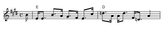 Gorthleck's Highland Plaid - staff notation