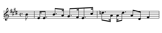Gorthleck's Highland Plaid - staff notation