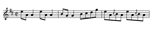 Gosson that Beat His Father, The - staff notation