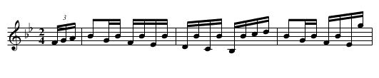 Got it Jerry - staff notation