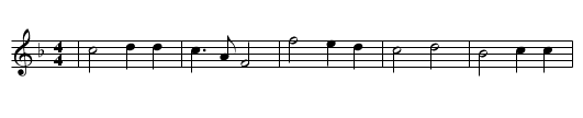 GOTT SEI DES KAISERS SCHUTZ - staff notation