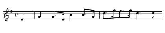 GOV. JONES'S MARCH - staff notation