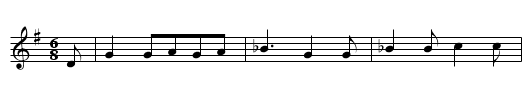 Graf und Nonne (Die Nonne) - staff notation