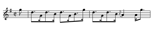 Graham of Orchall's Do. - staff notation