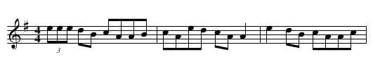 Grain of Tea, The - staff notation