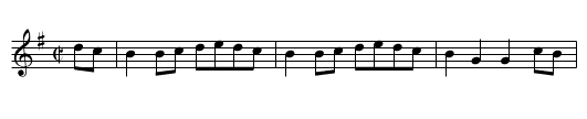 Grand Hornpipe, A - staff notation
