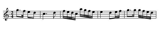 Grand March...2voices RH.407 - staff notation