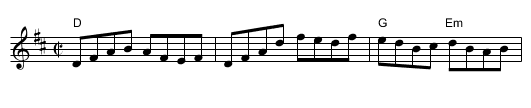 Grand Picnic - staff notation