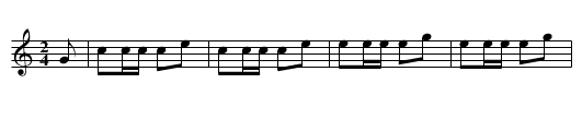 Grand Quickstep. JaW.315, A - staff notation