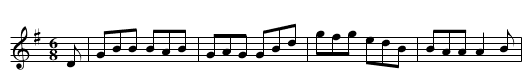 Grandfather's Pet [2] - staff notation