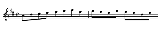 Grandfather's Tune [3] - staff notation