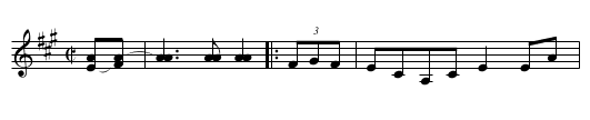 Grandfather's Tune No. 2 - staff notation