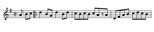 Grandmother's Reel [2] - staff notation