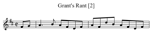 Grant's Rant [2] - staff notation