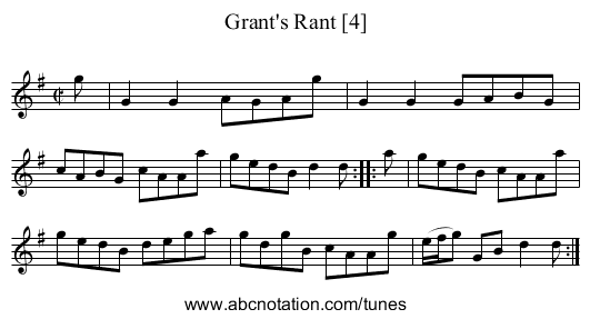 Grant's Rant [4] - staff notation