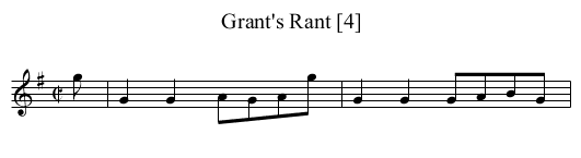 Grant's Rant [4] - staff notation