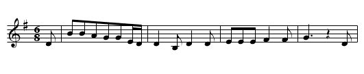 Graserin und Reiter - staff notation