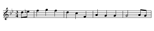 Grave of Wolfe Tone, The - staff notation