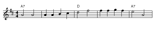 Gray Goose Polka - staff notation
