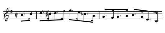 Gray's Opera House - staff notation