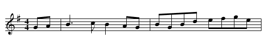 Green Cockade [2], The - staff notation