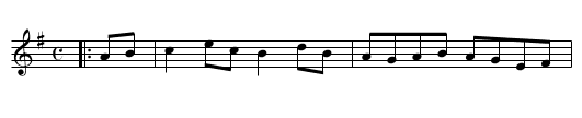 Green Fields of America [1] - staff notation