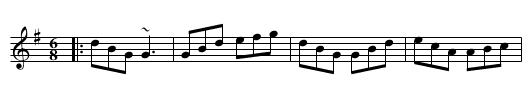 Green Forest, The - staff notation