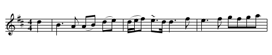 Green Grows The Rashes. BF13.105 - staff notation