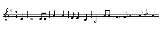 Green Hills of France (No Man's Land) - staff notation