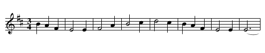 Green Little Isle so Fair, That - staff notation