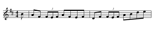 Green Mountain - staff notation