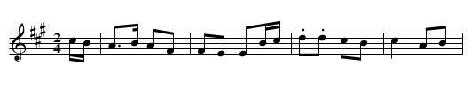 Green Shady Bowers - staff notation