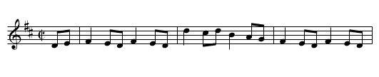 Greencastle Hornpipe, The - staff notation